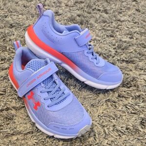 Under Armour Kids' Lavender and Coral Sneakers